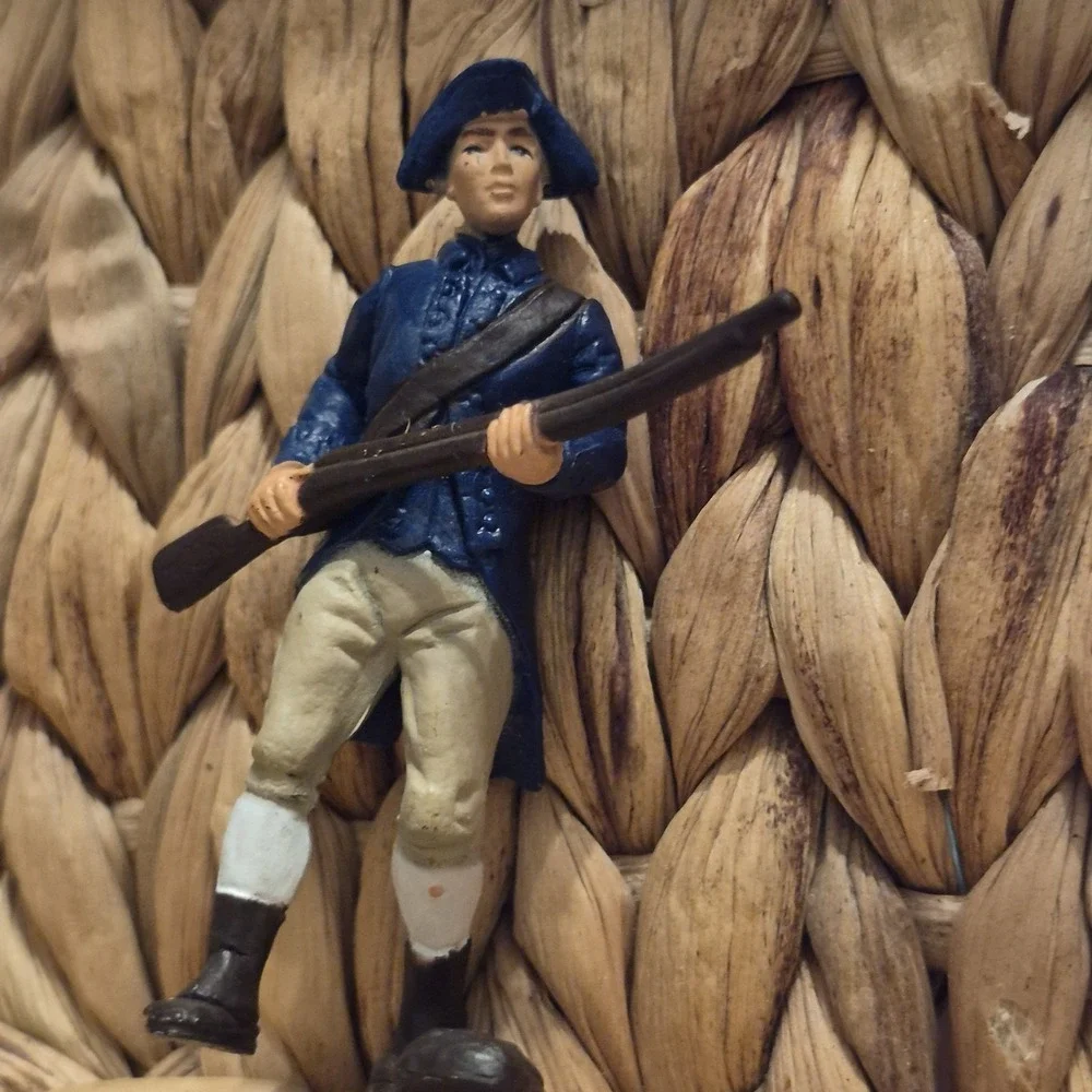 ✅W Britains American Revolutionary War Toy Soldier Infantry Figure #️⃣